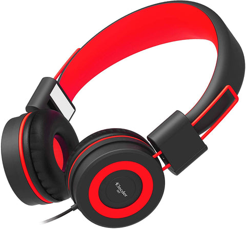 Elecder i37 Kids Headphones for Children Girls Boys Teens Foldable Adjustable On Ear Headphones