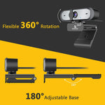 N660P NexiGo 1080P USB Webcam with Dual Microphone & Privacy Cover 766214010098