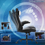RC66-WHITE BestOffice Ergonomic Office Gaming Chair 848837069698