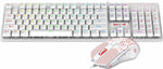 S107-W Redragon RGB Mechancial Gaming Keyboard & Mouse, 3200 DPI Wired 489517350881