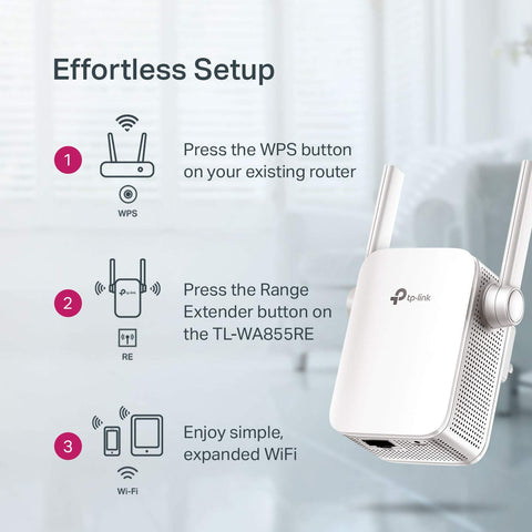 Repetidor Wi-Fi TP-Link TL-WA850RE 300Mbps