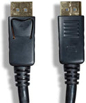 ZPK023SI-01 6ft DisplayPort to DisplayPort M/M Black 848078020182