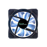CO12L-BL Apevia 120MM Led Case Fan w/ Anti-Vibration Rubber Pads, 1 pack 837344006340