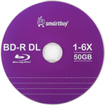 Smartbuy 6X Blu-ray Dual Layer, Blank Data, Recordable Media Disc Spindle 10-pack 806473019842