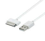 USB Charger Charging Cable for iPhone 4 4S 4G 3GS iPod Touch 4, White