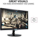 VX2452MH Viewsonic 24" 2ms 60Hz 1080P Gaming Monitor 766907734416