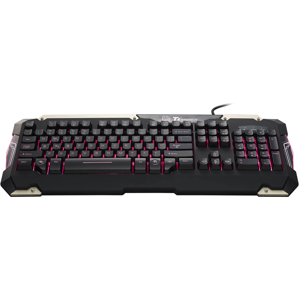 KB-CMC-PLBDUS-01 Thermaltake Commander Gaming Keyboard & Mouse Combo 8 ...