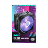 RR-212S-20PC-R2 Cooler Master Hyper 212 Black Edition w/ SF120 RGB CPU Fan 884102095788