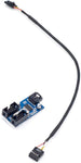 B07JGR7TYV Motherboard 9-Pin USB HUB, Male 1 to 2 Female Extension Cable Card 011529316178