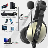ST-2688 Senicc 2 Pack Gaming Headset with Mic Volume Control Wired Headset X002F6O6IZ