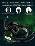 B07FCKTG8L Uniojo Noise Cancelling Professional Wired Gaming Headphones with Mic 782855439876