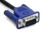 VGA06MM 6ft HD15 15 Pin SVGA VGA Monitor Male To Male Cable 401588814328