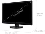 ViewSonic 24 Inch Full HD 1080p LED Monitor with HDMI and VGA Inputs (VA2446MH-LED) 766907911763