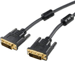 HD5DZSA 6ft DVI to DVI Monitor Cable DVI-D 24+1 Dual Link M/M 308075639348