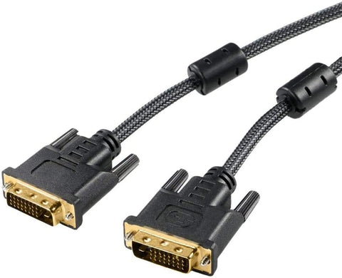HD5DZSA 6ft DVI to DVI Monitor Cable DVI-D 24+1 Dual Link M/M 308075639348